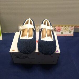 Panda Ninja Susie Girls Flats Navy US Size 7 Toddler New Original Box